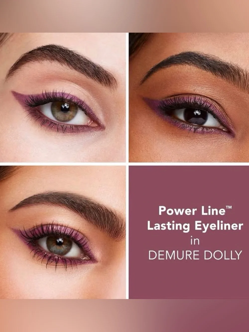 BUXOM Power Line Lasting Eyeliner, Waterproof & Smudge-Proof - demure dolly